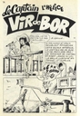 Scan Episode Capt'ain Vir-de-Bor pour illustration du travail du dessinateur Michel-Paul Giroud